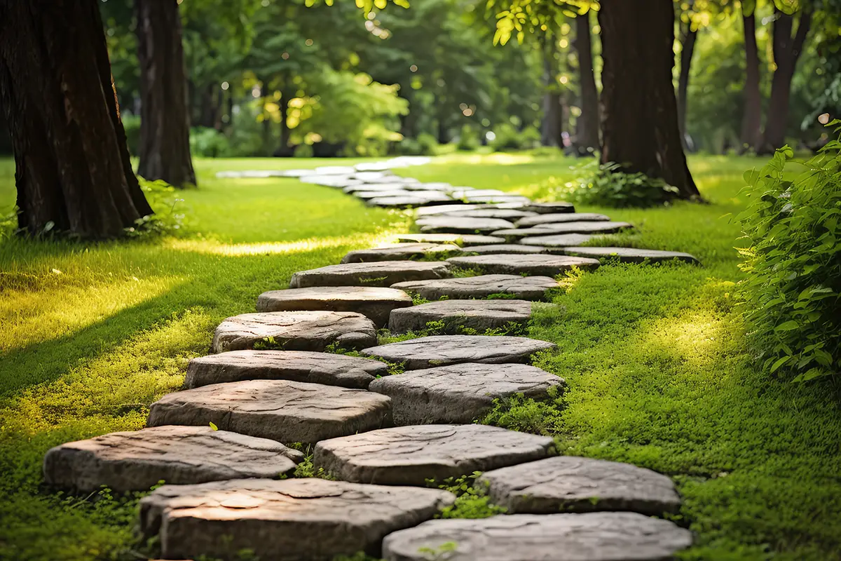 Chemin de pierre