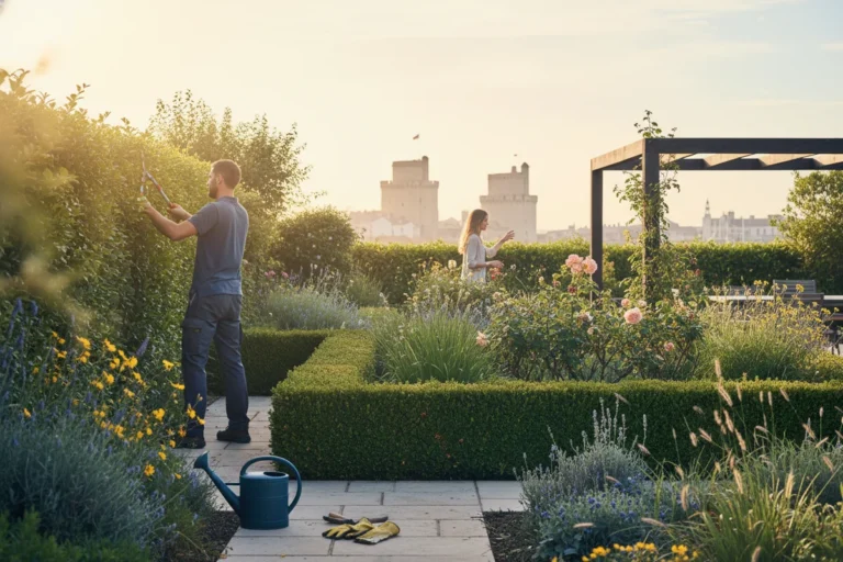 Jardinier paysagiste à La Rochelle : les avantages d&rsquo;un suivi régulier toute l&rsquo;année